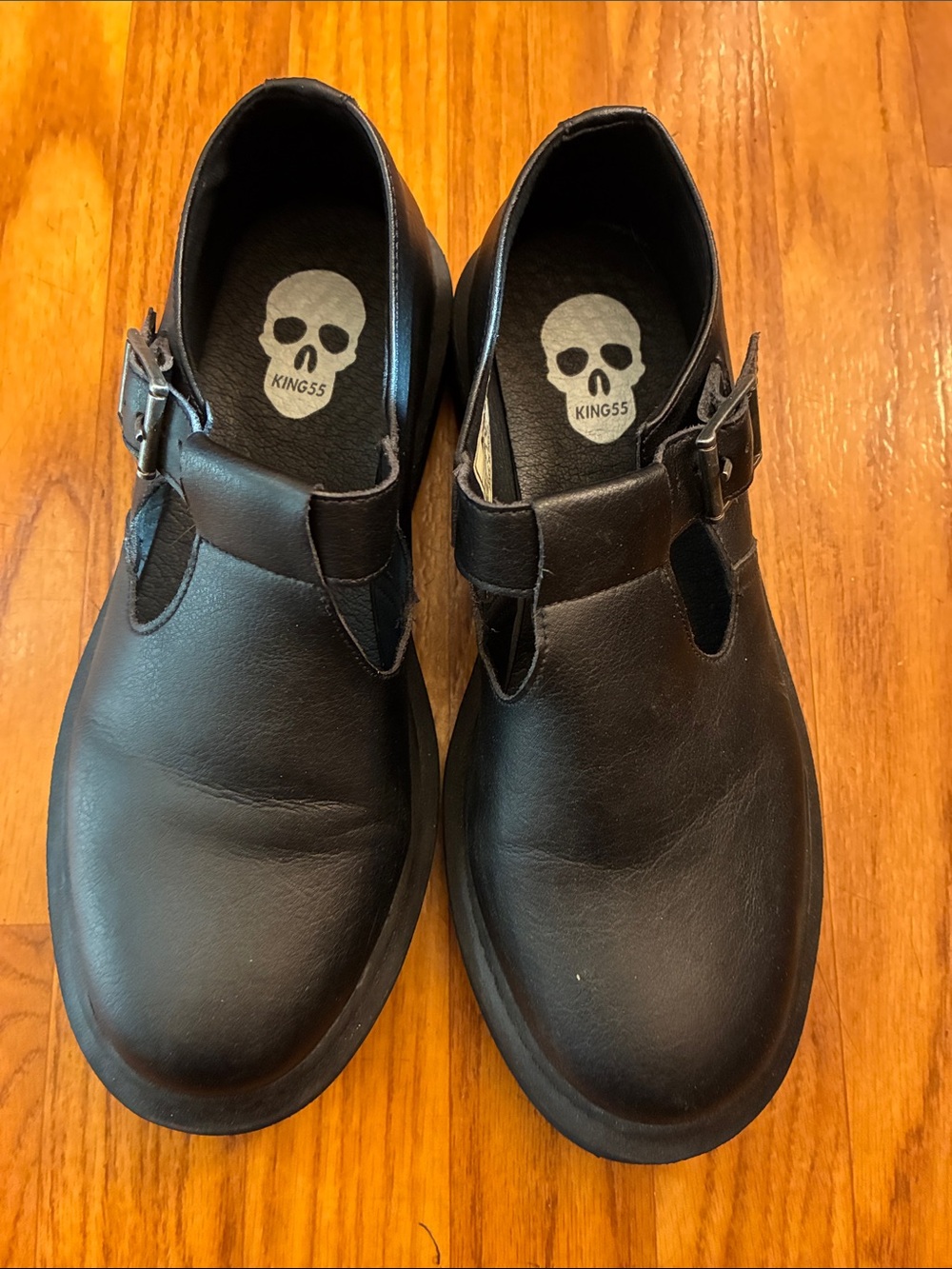 King55 Size 7 Black Mary Jane’s